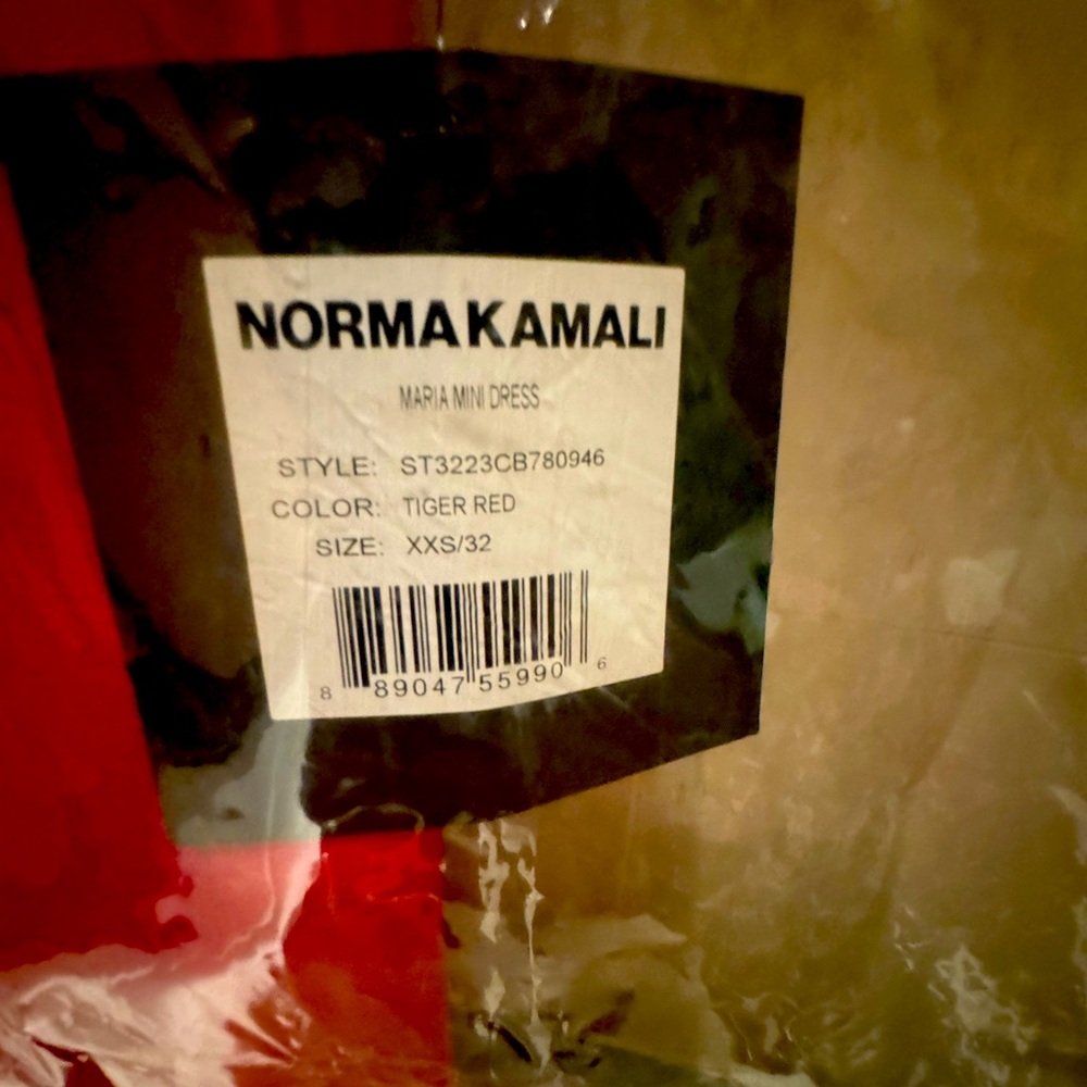 Norma Kamali Maria Mini Dress, NWOT, never worn - Picture 7 of 7